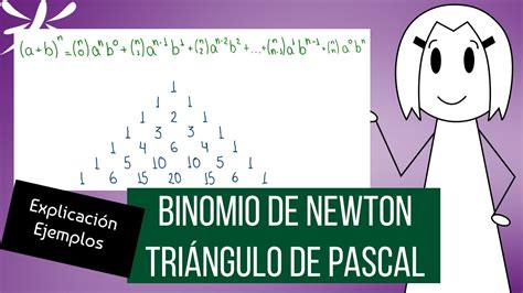 Binomio De Newton Tri Ngulo De Pascal Explicaci N Y Ejemplos Youtube