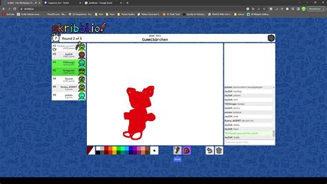 Wir Spielen Skribble Io Youtube