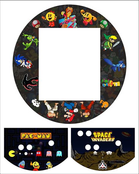 Multicade Barrel Cabinet Arcade Graphics Customized Vinyl Decals