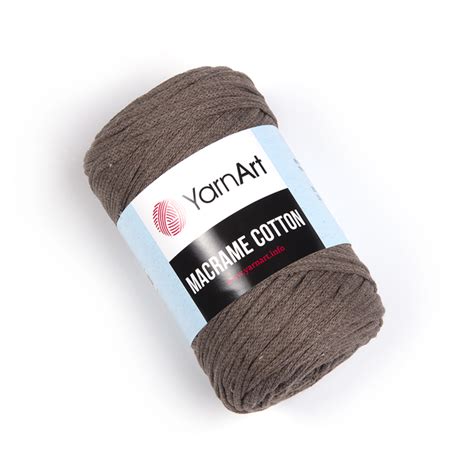 Пряжа YarnArt Macrame Cotton / ЯрнАрт Макраме Коттон 791 мокко – фото ...