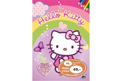 Hello Kitty Omalovánka Knihkupectví Luxor