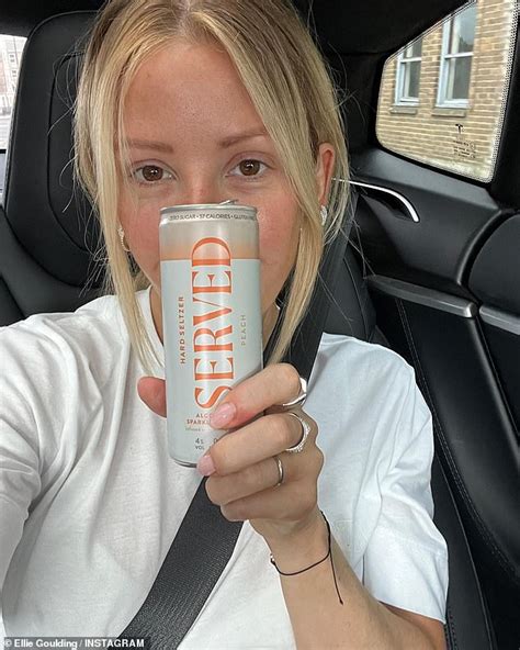 Ellie Goulding Flaunts Her Toned Abs In A Print Bikini While Teasing She Might Go Back To