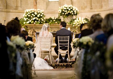 Simple Church Altar Wedding Decorations | Shelly Lighting