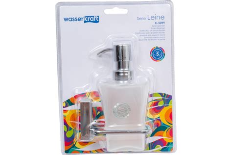 Дозатор для жидкого мыла WasserKRAFT Leine K-5099 - выгодная цена ...