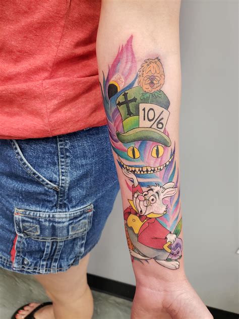 Alice In Wonderland Tattoo Ideas