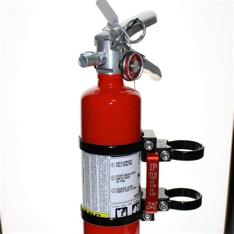 Quick Release Fire Extinguisher Mount W 2 5lb Extinguisher Axia Alloys