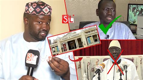 Pol Mique La Chambre De Commerce Cheikh Gadiaga D Truit Ablaye Sow