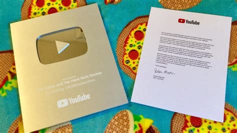 YouTube 100 000 Subscriber Creator Award Unboxing YouTube