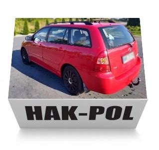 Toyota Corolla Kombi E Hak Holowniczy A Za Z Z