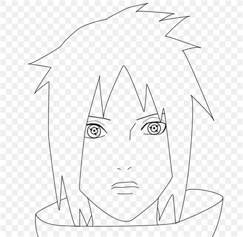 Line Art M Csf Drawing Izuna Uchiha Ear Png X Px Watercolor