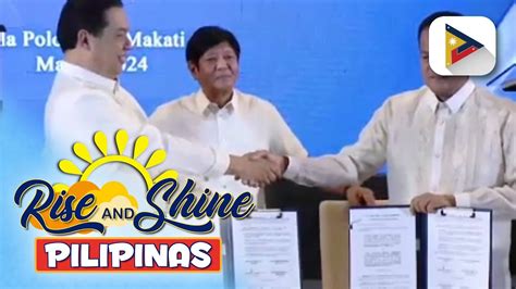 Patuloy Na Pagkakaisa Isinulong Ni Pbbm Sa Signing Of Alliance Ng Pfp