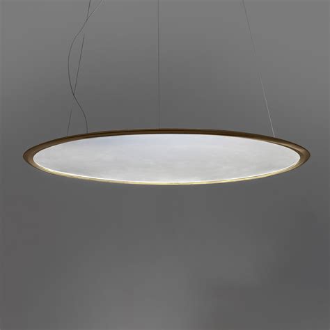 Candeeiro Suspenso Discovery Da Artemide Bronze Horizontal Lumories Pt