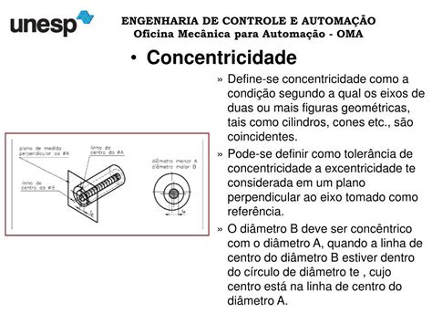 PPT ENGENHARIA DE CONTROLE E AUTOMAÇÃO Oficina Mecânica para