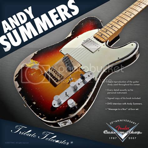 New Fender Andy Summers Tribute Telecaster | The Gear Page