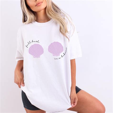 Full Bush In A Bikini Shirt Beach Coverup Tee Spring Break Shirt Viral Meme Tee Funny Women