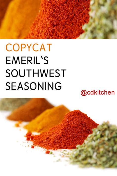 Emeril S Almost Southwest Seasoning Recipe