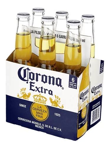 Cerveja Corona Extra Long Neck Garrafa 330ml Pack 6 Unidades