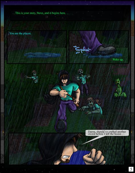 Minecraft The Awakening Pg05 By Tomboy Comics On Deviantart