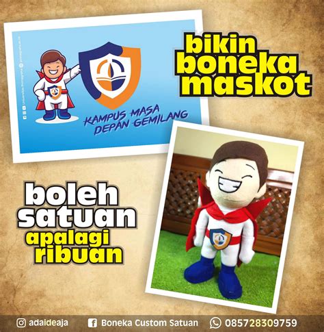 Pembuat Boneka Custom Satuan Di Solo Boneka Custom Nama