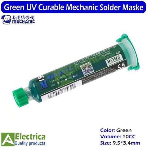 MECHANIC Green UV Curing Mask Green Printed Circuits BGA Soldering ...