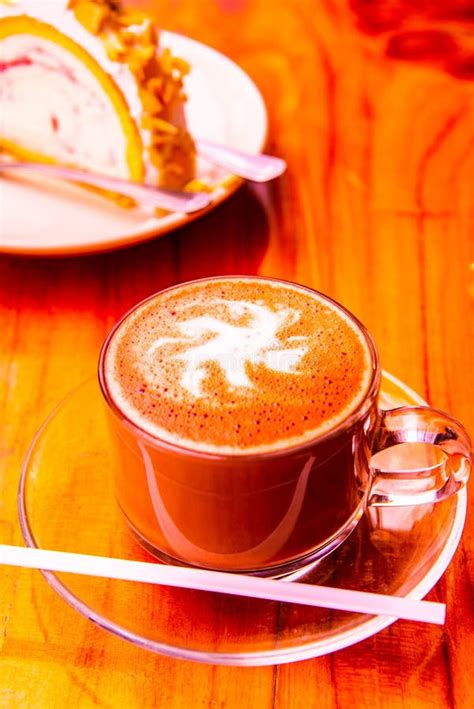 Hot Chocolate On The Table Stock Image Image Of Tasty 174085721