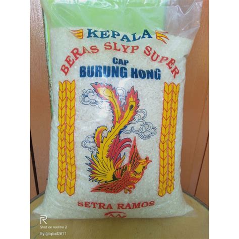 Jual Beras Super Cap Burung Hong 5kg Shopee Indonesia