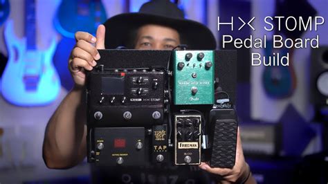 HX Stomp Pedal Board Build YouTube