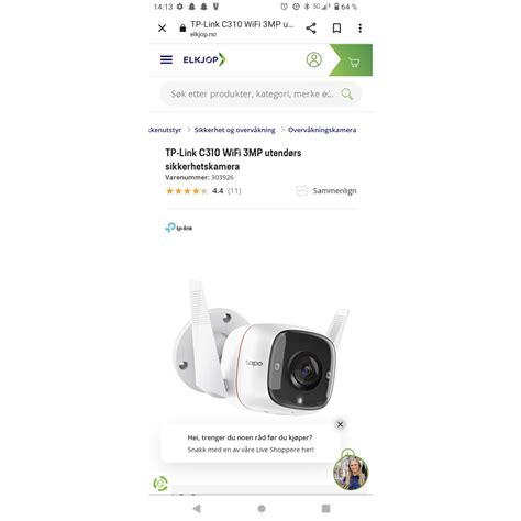 Bruksanvisning TP-Link Tapo C310 (Norsk - 67 sider)