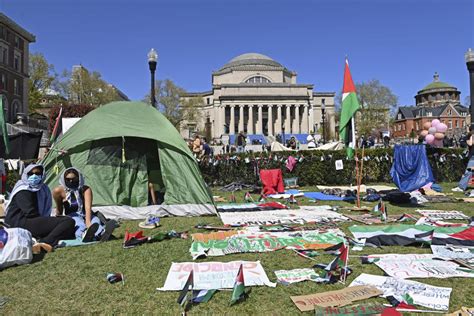 Calls grow for Columbia University president to step down as protests spread nationwide