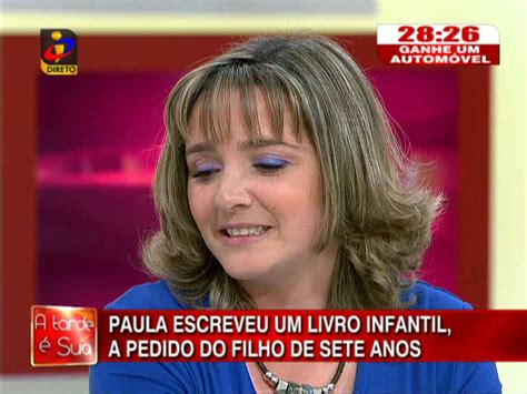 A Tarde é Sua Paula escreveu um livro infantil Especial Festa na