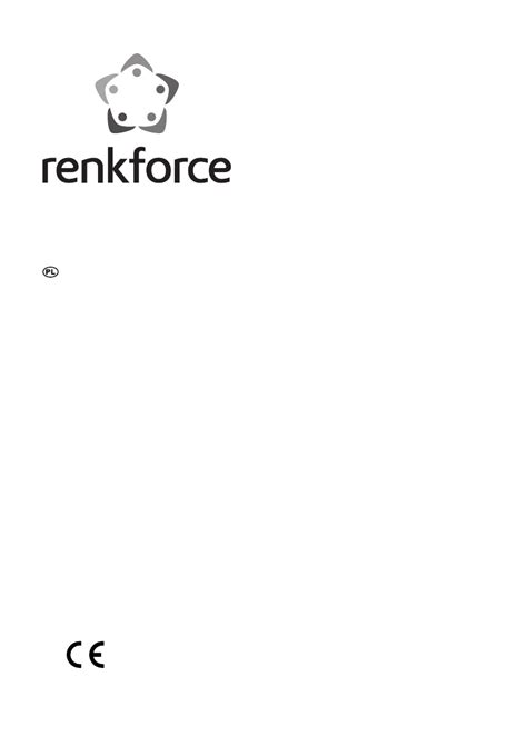 Instrukcja obsługi Renkforce RF DP 400 Polski 16 stron