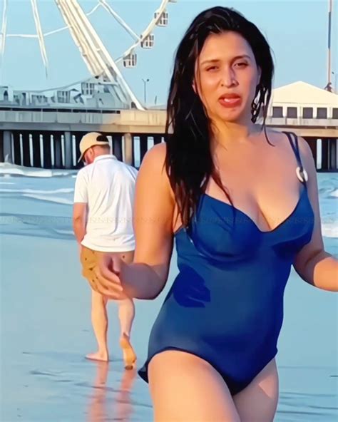 Mannara Chopra Hot Swimsuit Photos Set Glamsundari In
