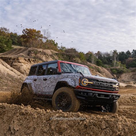 2022 Ford Bronco Raptor Drops Some Camo Looks Ready For Every Love