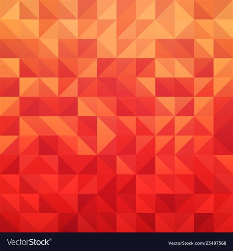 Abstract geometric background in red color Vector Image