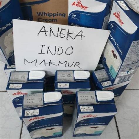 Jual Anchor Whip Whipping Whiped Cream L Ml Surabaya Termurah