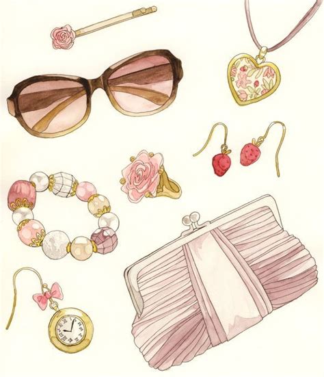 Pin By Wendy Siegel On Illustrations Accessories Design Sketch