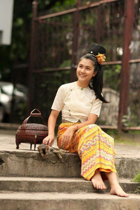 Best Myanmar Traditional Dress Images In Dresses Designer