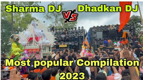 Sharma Dj Bahjoi Vs Dj Dhadkan Meerut Most Popular Compilation 2023