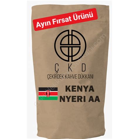 Kenya Nyeri Aa Kahve E Itleri Ekirdek Kahve D Kkan