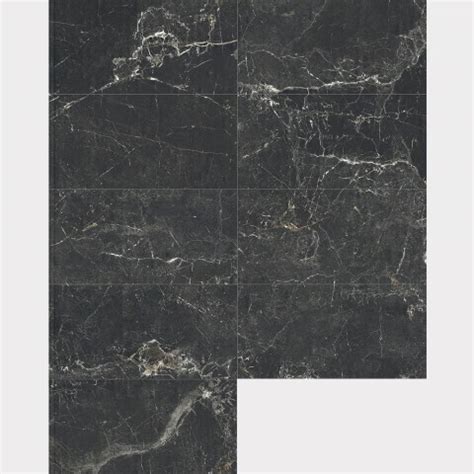 PORCELANATO ALBERDI AKROS BLACK 60x120 Simil Marmol Satinado