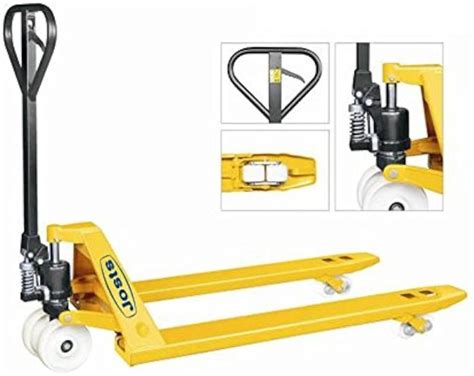 Yellow Josts Manual Hydraulic Hand Pallet Truck For Moving Goods