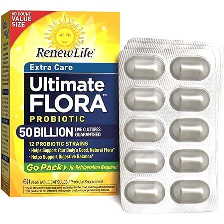 Amazon Renew Life Adult Probiotics 50 Billion CFU Guaranteed