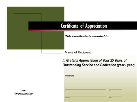 Free Printable Certificate Of Appreciation Template [pdf Word]