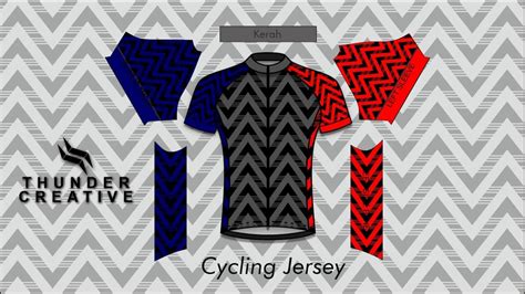 Cycling Jersey Cara Desain Pola Sublime Jersey Sepeda Tutorial