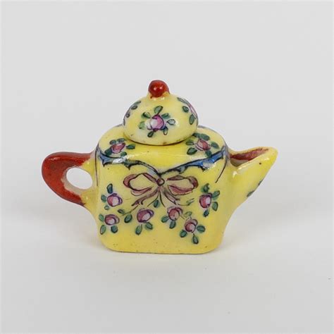 Miniature Porcelain Tea Set Duo