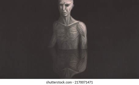 Monster Scary Face 3d Illustration Horror Stock Illustration 2170071471 | Shutterstock