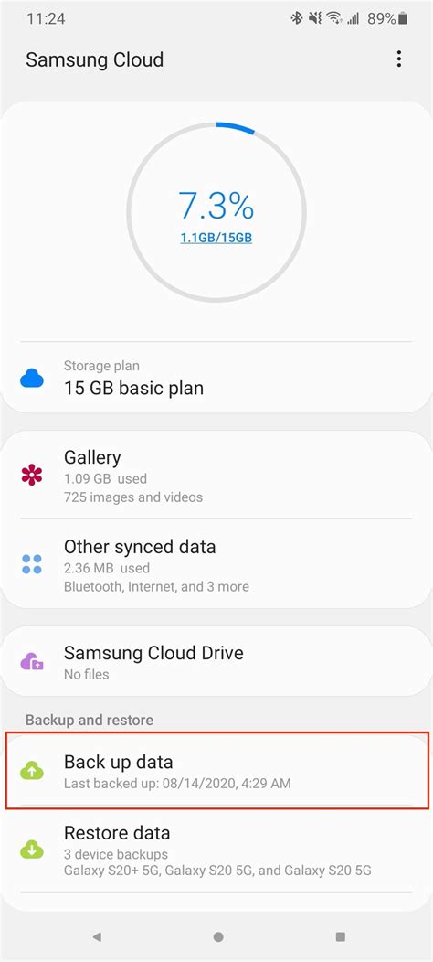 How To Back Up The Data On Your Samsung Phone Using Samsung Cloud