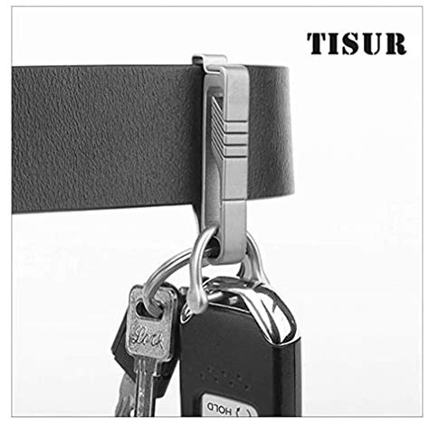 Tisur Key Holder For Keychain Titanium Quick Release Keychain With