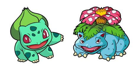 Pokemon Bulbasaur And Venusaur Pokemon Bulbasaur Bulbasaur Pokemon