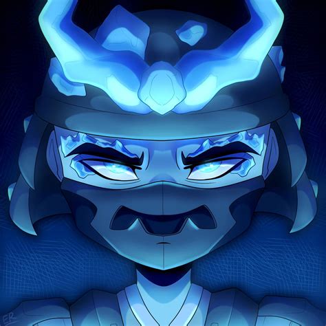 Ice Emperor Headshot [Ninjago] by Gold07Arts on DeviantArt